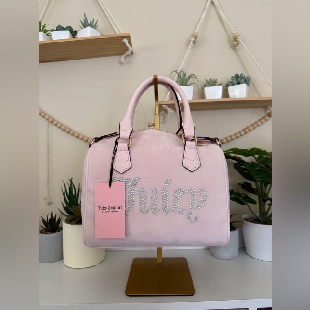Juicy Couture Pink Obsession Satchel Handbag